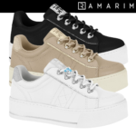 Tênis Ramarim Feminino Plataforma Glitter Casual Conforto Original