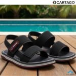 Sandália Cartago Malaga Sport Menino Tiras Ajustáveis Velcro Conforto Original - Imagem 9