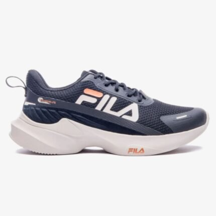 Tênis Fila Progress Lite Feminino Esportivo Original – Preto/Bege/Cobre, 33