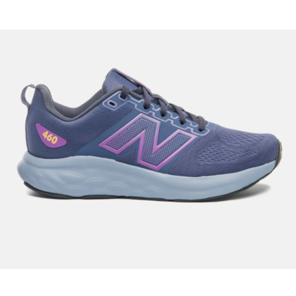 Tênis New Balance W460 V4 Running Feminino Amortecimento Original – Roxo Escuro, 34