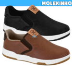 Sapatênis Molekinho Infantil Menino Slip On Calce Fácil Conforto Original - Imagem 2