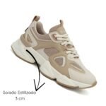 Tênis Ramarim New Chunky Feminino Enjoy Estilo Conforto - Imagem 8