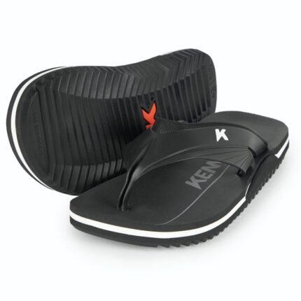 Chinelo Kenner  NK6 Flux Pro Masculino Dedo Piscina Conforto Original – Preto, 38