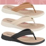 Chinelo Modare Feminino Ortopédico Anabela Ultra Conforto Original - Imagem 9