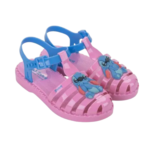 Sandália Grendene Kids Infantil Feminino Stitch Disney Glitter Confortável - Imagem 2