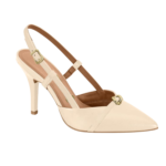 Scarpin  Feminino Vizzano Salto Fino Fivela Dourada - Imagem 2