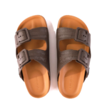 Sandália Birken Masculina Cartago Slide Milao II Tiras Fivela Casual Conforto Leveza - Imagem 2