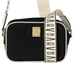 Bolsa Feminina Vizzano Tira Transversal Tecido Fashion Zíper - Imagem 6