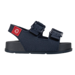 Sandália Masculina Cartago Infantil Milão II Slide Tiras Fivela Casual Conforto - Imagem 2