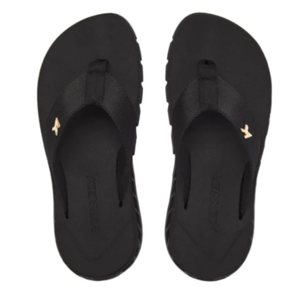 Chinelo Kenner Rakka Masculino Dedo Extreme Amortecedor Conforto Original – Preto, 34/35