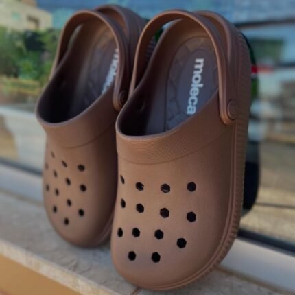 Chinelo Clog Moleca Feminino Conforto Casual Leveza Dia a Dia – Chocolate, 34