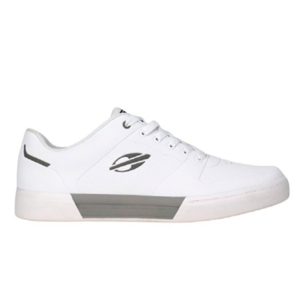 Tênis Masculino Mormaii Original Pulse 2 Unissex Street Skatista – White/Grey/White, 37