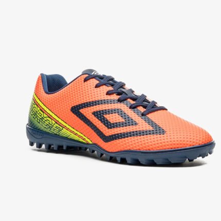Chuteira Umbro Society Masculina Force Campo Sintético Conforto – Coral Marinho, 37
