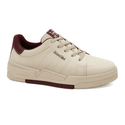 Tênis Feminino Ramarim Casual Plataforma Chunky Confortável Original – Bege, 34