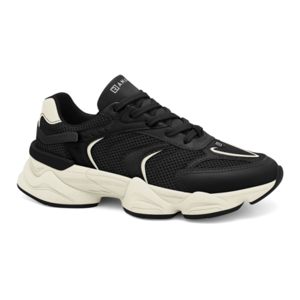 Tênis Feminino Ramarim Chunky Plataforma Casual Original Conforto – Preto, 34