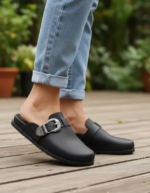 Mule Clog Moleca Feminino Fivela Western Conforto Original Casual - Imagem 4