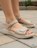 Sandália Comfortflex Feminina Flatform Velcro Ajustável Conforto Original - Imagem 3