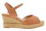 Sandália Feminina Beira Rio Anabela Conforto Salto Corda Espadrille